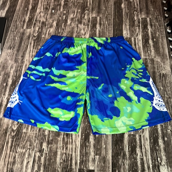 Chalktalk Spiral Tie Dye Lacrosse Shorts - Picture 6 of 10